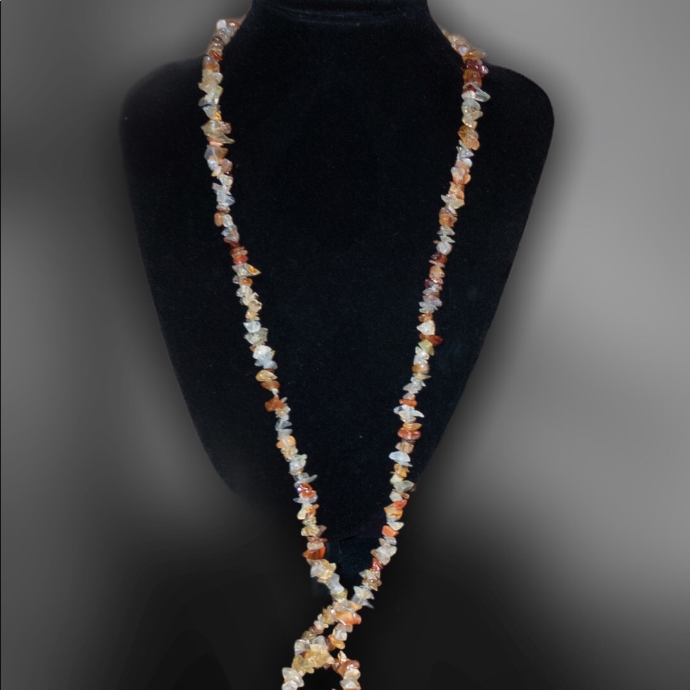 Red Agate Carnelian Necklace
